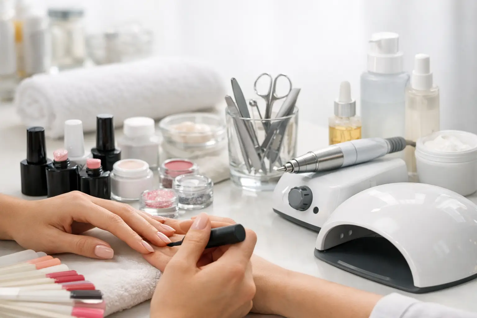 What Products Do Professional Nail Salons Use?